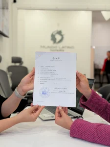 apostilla acta de matrimonio